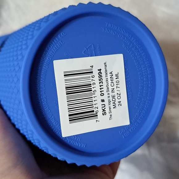 Starbucks matte blue cup - Picture 2 of 8